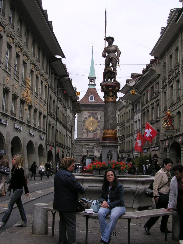 0055 Bern - Spital-gasse (Nemocniční ulice) orloj.JPG