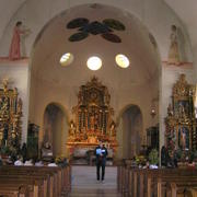0275 Zermatt - kostel St. Mauritius (sv. Mořice), interiér.JPG
