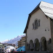 0284 Zermatt - kostel St. Mauritius (sv. Mořice).JPG
