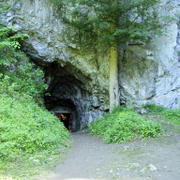 Nový vstup do jeskyně Býčí Skála