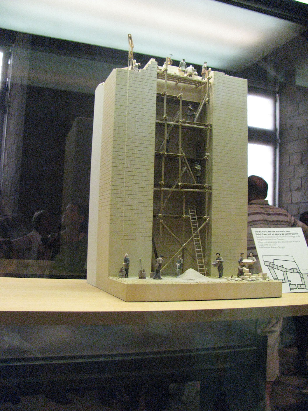 Model stavby paláce